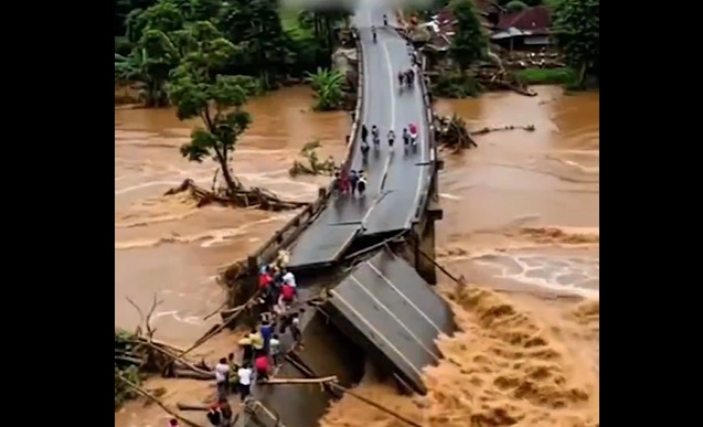 Penanganan bencana banjir dan longsor yang melanda sejumlah wilayah di Sumatra terus menunjukkan perkembangan. (X@garudatvnews)